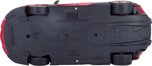 Vista 10 de Lamborghini Sian FKP 37 Rojo con ruedas de cobre 118 Modelo de automóvil fundido a presión por Bburago 11046 TY-18-11046R