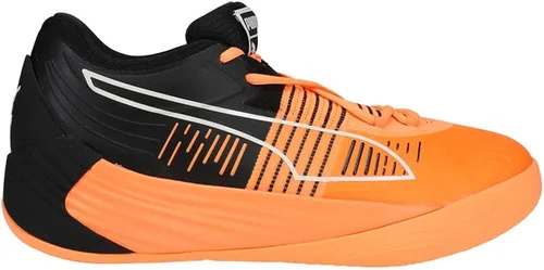 Vista 3 de PUMA Tenis de baloncesto Fusion Nitro para hombre color naranja