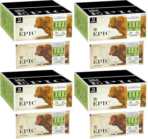 Vista 12 de Epic Barras de tocino y manzana de ternera, Whole30, Paleo Friendly, 12