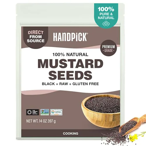 Vista 22 de HANDPICK Ajwain Seeds - Semillas enteras de Carom (14 onzas), veganas, sin gluten, sin OMG, obispos de carom crudas, origen indio, empaquetadas