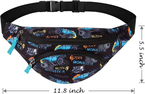 Vista 3 de Choco Mocha Riñonera para niños, Bola azul, Niños