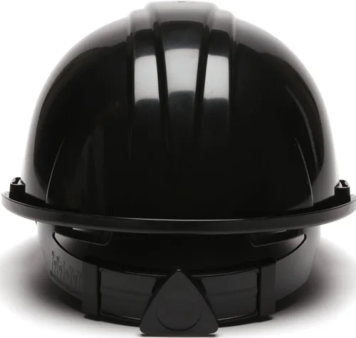 Vista 4 de Pyramex SL Series Cap Style Hard Hat, 4-Point Ratchet HDPE shell, Rain trough, Low-profile design, Fits all head sizes, Construction & utility