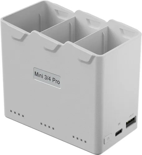 Vista 9 de Batería de vuelo inteligente Plus (paquete de 2) con concentrador de carga bidireccional para DJI Mini 4 Pro/Mini3/Mini 3 Pro, 3850 mAh 47 minutos