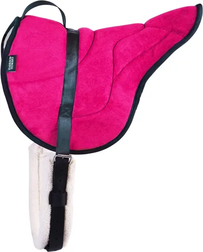 Vista 8 de Harrison Howard Almohadilla ecuestre para montar a caballo Almohadilla Bareback Pad con circunferencia