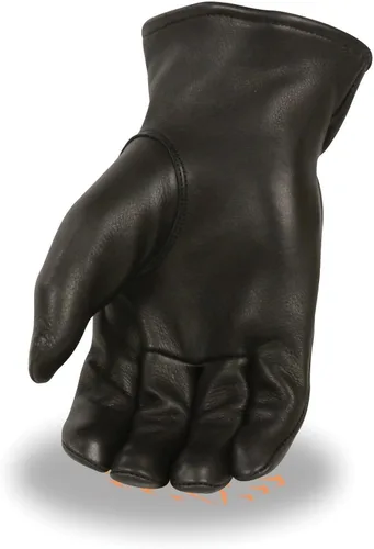 Vista 2 de Guantes de piel de ciervo con forro térmico para hombre, muy cálidos y suaves