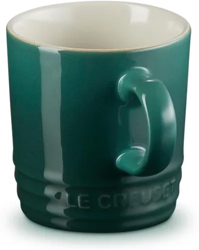 Vista 2 de Le Creuset - Taza pequeña de cerámica para expreso, 3 onzas, alcachofa Artichaut