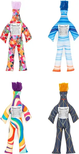 Vista 9 de Dammit Doll XL - Divertido regalo de broma para aliviar el estrés, color aleatorio, para aliviar la ira y la frustración, elefante blanco o muñeca