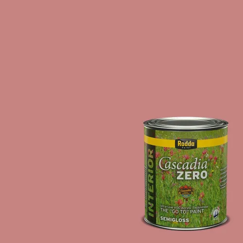Vista 193 de Rodda Paint CASCADIA ZERO - Pintura satinada e imprimación para interiores en uno, 1 galón, Lady Flower Flor de señora