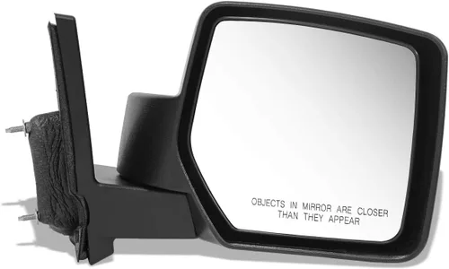 Vista 7 de DNA Motoring OEM-MR-CH1320337 Espejo de ajuste accionado estilo fábrica con vidrio calentado lado izquierdo compatible con 10-16 Patriot