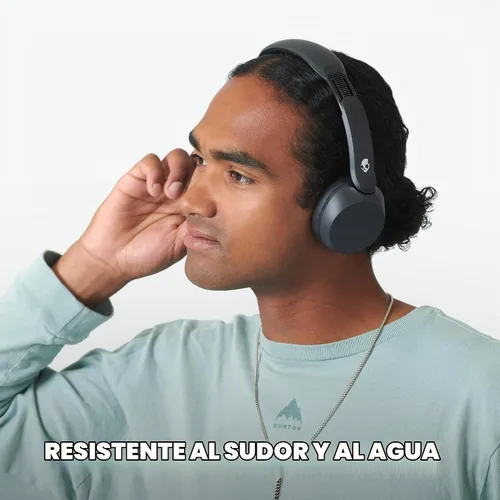 Vista 3 de Skullcandy Icon 180 Wireless On-Ear Bluetooth Headphones - True Black Negro verdadero