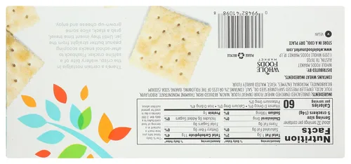 Vista 2 de 365 by Whole Foods Market, Galletas saladas tipo Saltine, 16 onzas