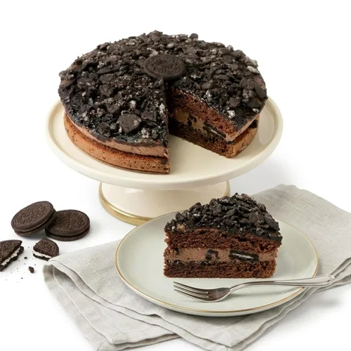 Vista 8 de ANDY ANAND CHOCOLATIER Pastel tradicional de arándanos de 9 pulgadas, 2 libras, postre fresco de panadería – Regalo de pastel de cumpleaños gourmet