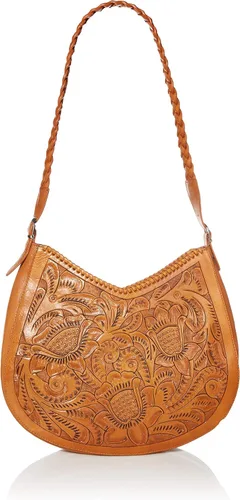 Vista 7 de Mauzari Sonoma - Bolso de mano grande de piel con herramientas para mujer