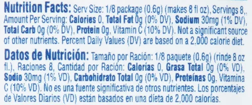 Vista 2 de Kool-Aid Aguas Frescas Piña Pineapple - Mezcla de bebida en polvo con sabor a piña sin azúcar y sin cafeína, paquete de 0.14 oz (paquete de 48)