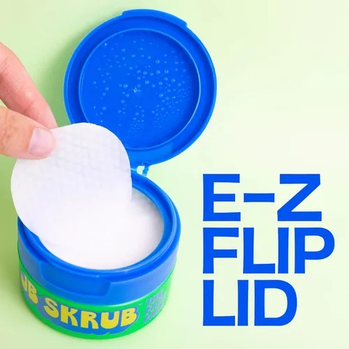 Vista 5 de JB SKRUB Las Toallitas Faciales - Toallitas de Limpieza para Acné para Niños, Adolescentes y Preadolescentes para una Confianza Genial - Di adiós a