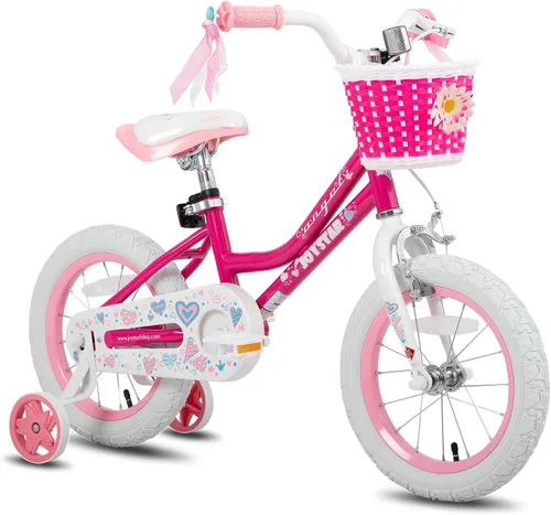 Vista 12 de JOYSTAR Angel Bicicleta para Niñas para Niñas Pequeñas y Niños de 2 a 13 Años, Bicicleta para Niños de 12, 14, 16, 18, 20 Pulgadas con Ruedas