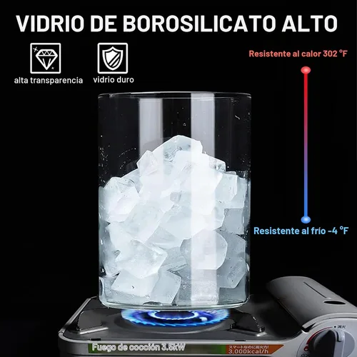 Vista 6 de Gencywe Tarros de almacenamiento de vidrio con tapa hermética de bambú, tarro de almacenamiento de alimentos de 27 onzas con etiquetas, recipientes