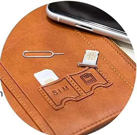 Vista 6 de Funda para pasaporte, funda para pasaporte, piel sintética, RFID, multifuncional, protector de viaje con cremallera.