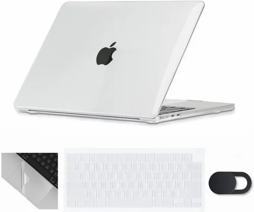 Vista 30 de Se7enline Funda compatible con MacBook Neo de 13 pulgadas, modelo A3404 2026, carcasa dura, cubierta de teclado, cubierta de cámara web, protector