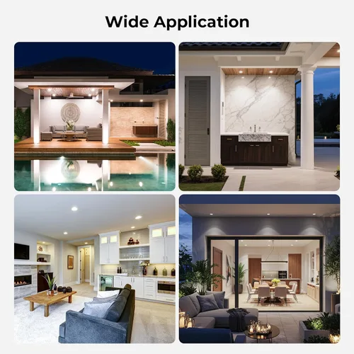 Vista 7 de GvvooHome - Bombillas LED de inundación PAR38 para exterior, equivalente a 100 W, 1050 lm, 5000 K, luz blanca de día, 13 W, intensidad regulable