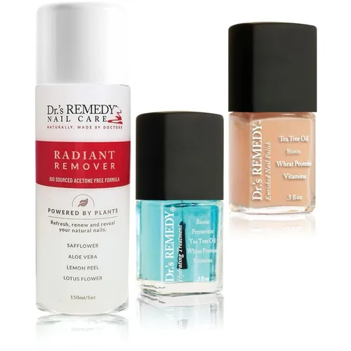 Vista 13 de Dr.'s Remedy Juego de 4 esmaltes de uñas enriquecidos BLUSHING Bride Collection
