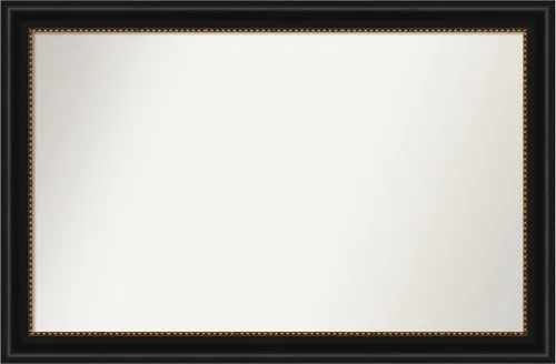 Vista 263 de Amanti Art Espejo personalizado, gran espejo de baño estrecho, espejo de pared o espejo de tocador de baño sobre el fregadero (24 x 24 pulgadas)