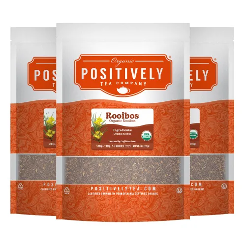 Vista 12 de Organic Positively Tea Company, Muestra de té negro, hoja suelta, 4 onzas, paquete de 3