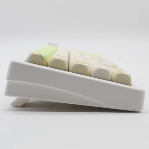 Vista 6 de MOA - Teclas de perfil de conejo, lindo conejo personalizado PBT Dye-sub Keycap 144 teclas para teclado mecánico, juego de teclas de tamaño completo