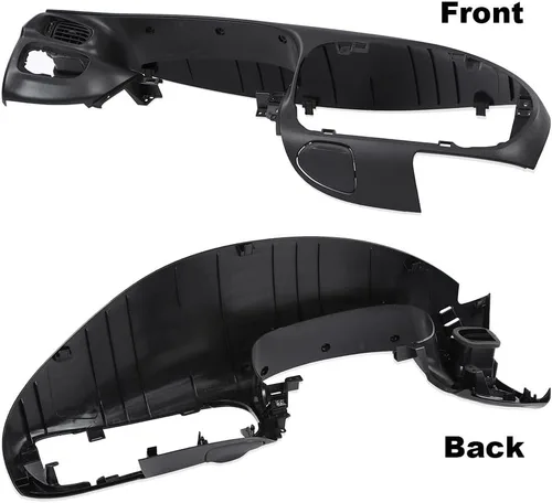 Vista 8 de CHEDA Bisel de tablero negro compatible con Ford F150 1997-2003/compatible con Ford Expedition 1997-2003