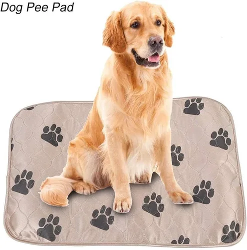 Vista 4 de Almohadillas reutilizables para orina de perro, almohadillas de entrenamiento impermeables para perros, alfombrilla de orina para mascotas, perros