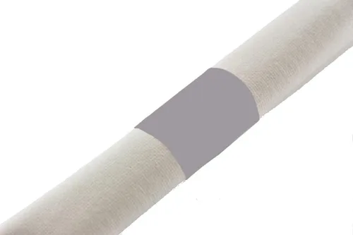 Vista 3 de Gmark Servilleteros de papel gris autoadhesivos (500 unidades) – Servilleteros profesionales de 4.25 x 1.5 pulgadas – Envolturas desechables