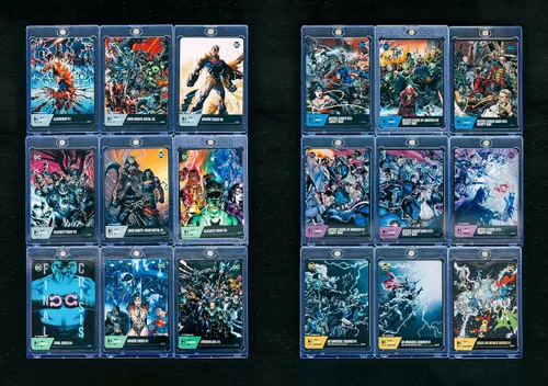 Vista 5 de DC x HRO Colección de eventos híbridos de edición limitada Flowpack - DC Unlock The Multiverse, 5 tarjetas comerciales híbridas NFT