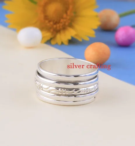 Vista 3 de Pulsera de plata esterlina con dije de elefante para mujer