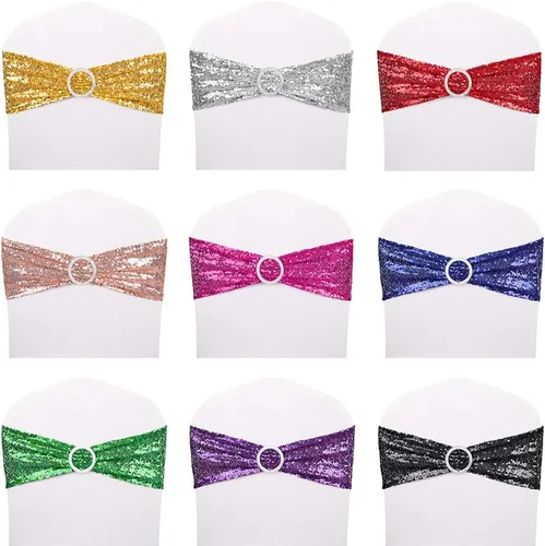 Vista 5 de 10/25/50 Pack de bandas de strech con lentejuelas