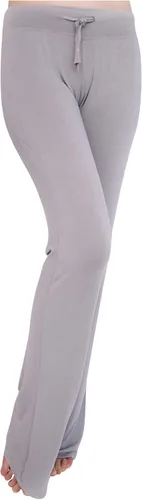 Vista 3 de LRMQS Leggings de yoga de pierna ancha para mujer, con cordón elástico, cintura alta, para gimnasio, deportes, pantalones de entrenamiento
