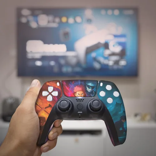 Vista 319 de Battman Custom PS-5 Controller Wireless compatible with Play-Station 5 Console by BCB Controllers Proudly Customized in USA with Permanent