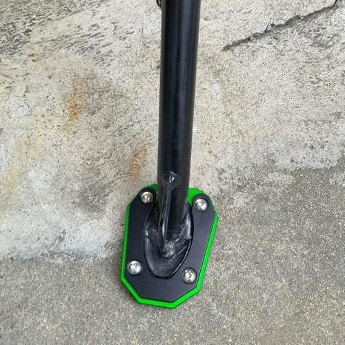Vista 6 de Soporte de soporte lateral para motocicleta, soporte para placa ampliadora (para vehículo Kawasaki) Z900 RS Z650 RS Z1000 SX NINJA650 ZX-6R ZX-10R