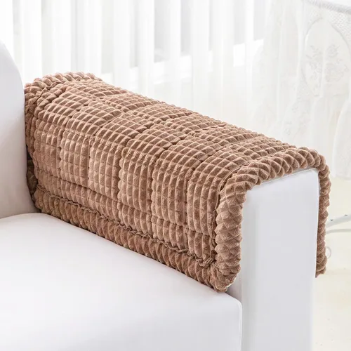 Vista 19 de Funda para sofá para perros lavable, fundas para sofá para mascotas antideslizantes para sofá, manta para sofá de perro peluda para protector de Gris