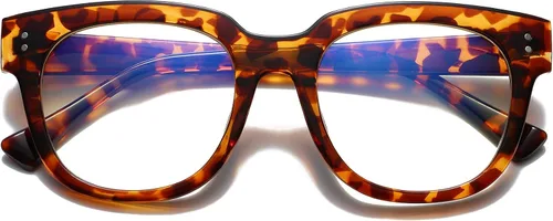 Vista 8 de Bevi Lentes de bloqueo de luz azul, elegantes anteojos de lectura para hombres y mujeres Gris (Gradient Grey)