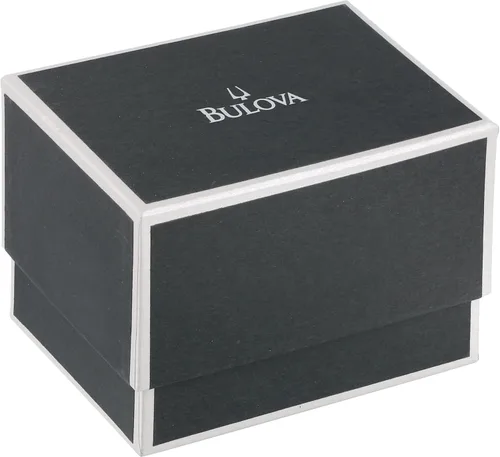 Vista 3 de Bulova 98N103 - Reloj de pulsera de acero inoxidable para mujer color marrón