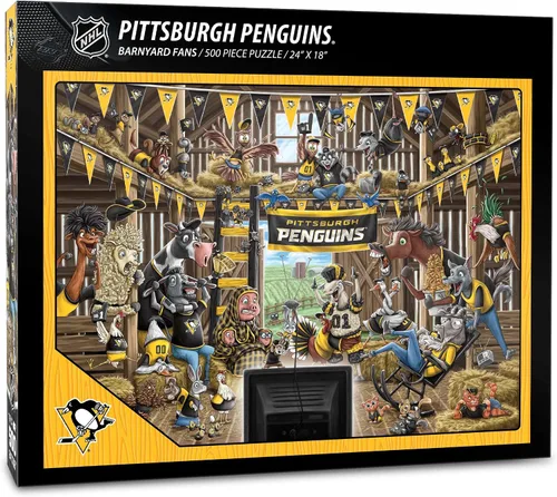 Vista 5 de YouTheFan NHL Barnyard Fans - Rompecabezas de 500 piezas