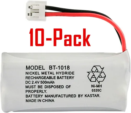 Vista 11 de Kastar Paquete de 1 batería inalámbrica BT1018 para Uniden BT-1011 BT-1018 BT-6010 BT-184342 BT-28433 BT-18433 BT-284342 BT-8000 BT-8001 BT-8300