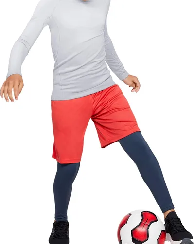 Vista 3 de TELALEO Paquete de 4, 3, 2, 51 paquete de camisetas de compresión para niños y niñas, camiseta interior de manga larga para jóvenes, camiseta