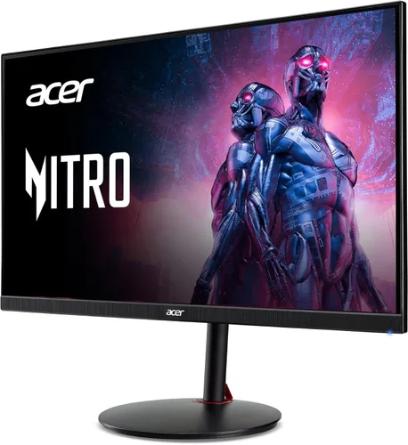 Vista 10 de Acer Nitro 27" WQHD 2560 x 1440 PC Gaming IPS Monitor AMD FreeSync Premium hasta 180Hz Actualización 0.5ms DCI-P3 95% 1 puerto de pantalla 1.2 y 2
