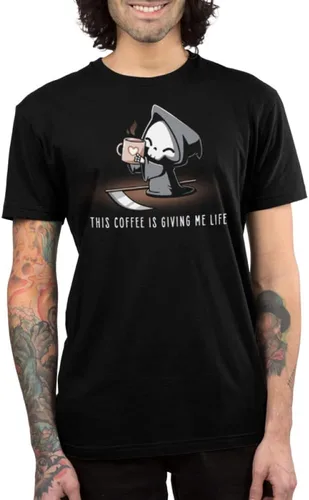 Vista 3 de TeeTurtle Este café me está dando vida