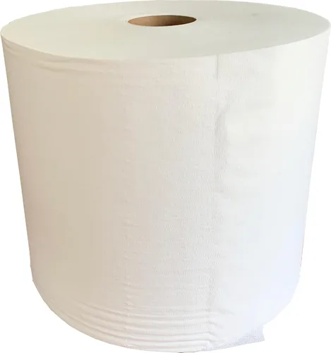 Vista 2 de Spilfyter GT3665W 12.75"x13.25" White GT Series - Rollo de limpiaparabrisas jumbo de servicio mediano
