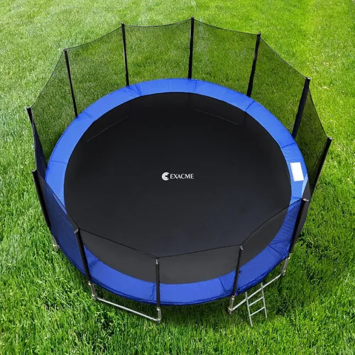 Vista 2 de ExacMe Almohadilla de repuesto para trampolín de 16, 15, 14, 13, 12, 10, 8 pies, cubierta de resorte de seguridad impermeable, almohadilla de marco