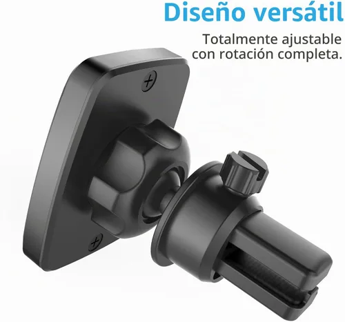 Vista 7 de Soporte magnético plano WizGear para el tablero del auto, para teléfonos celulares con tecnología de adhesión rápida.
