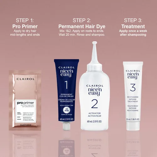Vista 20 de Clairol Nice'n Easy - Tinte permanente para el cabello, color castaño medio 5, paquete de 3 unidades 5 Marrón medio