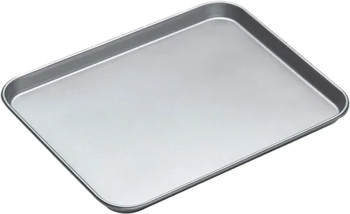 Vista 6 de KitchenCraft KC2BK6 - Bandeja de horno extra grande con revestimiento antiadherente, 16.9 x 11.0 in, color plateado